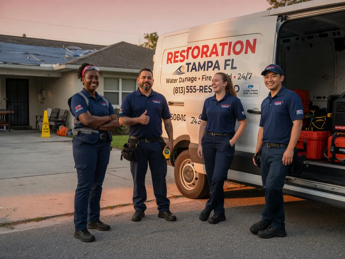Water Damage Restoration company in Lisbon, OH
